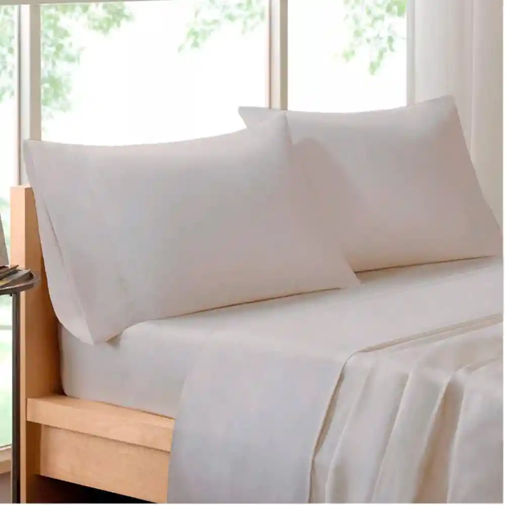 Juego de Cama Finlandek Basic Esencial Doble (140 X 190 Cm) N/a Poliéster Kamel Beige
