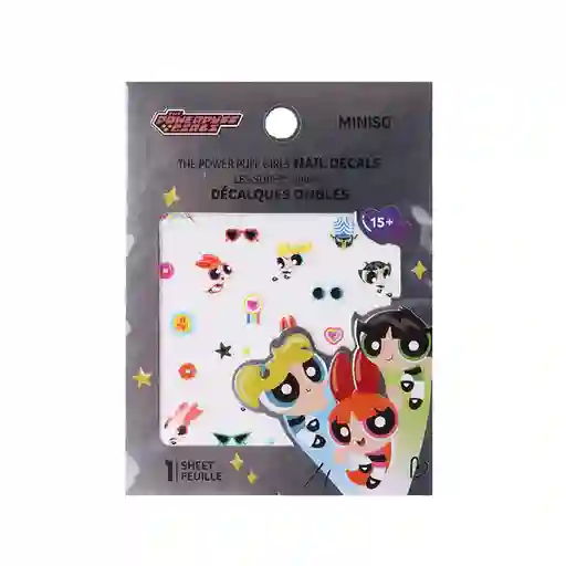 Sticker Uñas Serie Las Chicas Superpoderosas Miniso