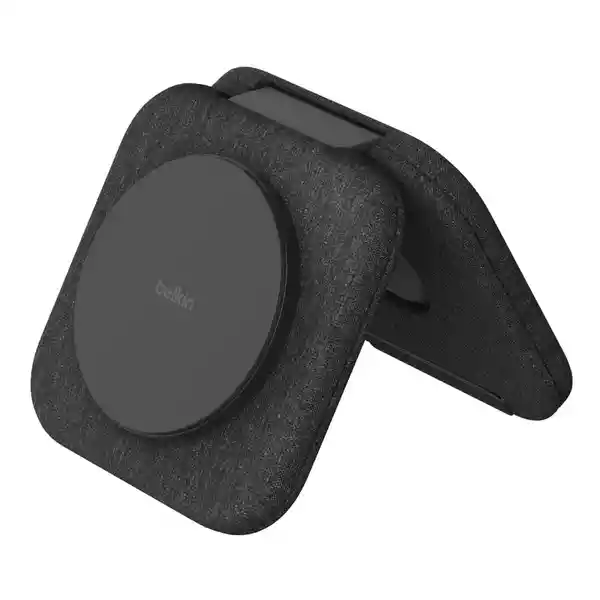 Belkin Almohadilla de Viaje 2 en 1 Qi2 de 15W Gris