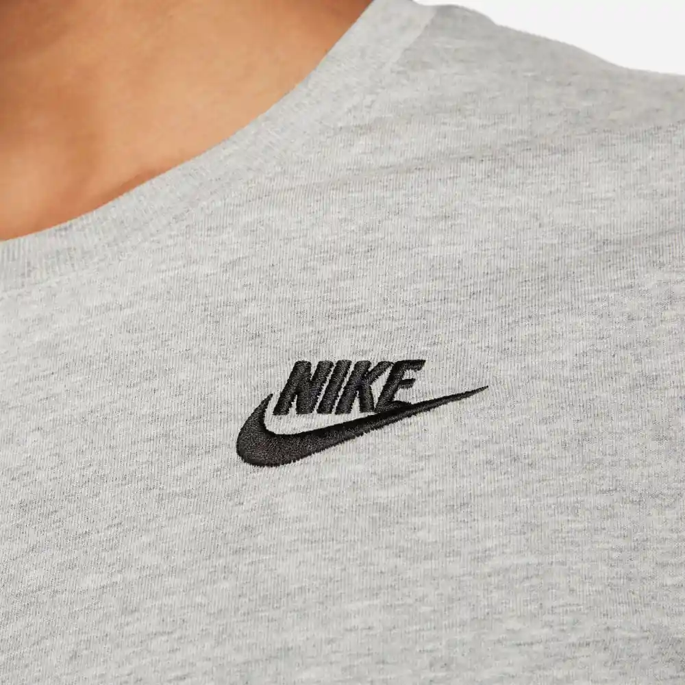 Nike Camiseta Nstee Club Mujer Gris S