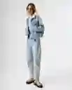 Chaqueta Mujer Azul Talla M 322G002_AZU114604 Americanino