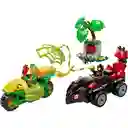 Set Construcción Spin y Electro: Duelo Vehículos Dinosaurio Lego