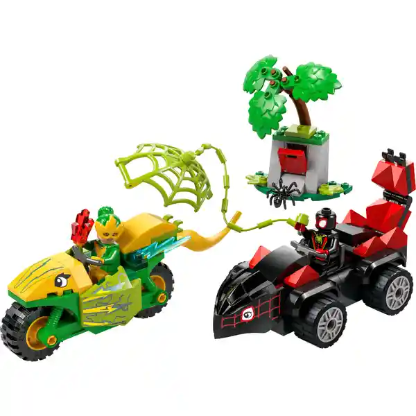 Set Construcción Spin y Electro: Duelo Vehículos Dinosaurio Lego