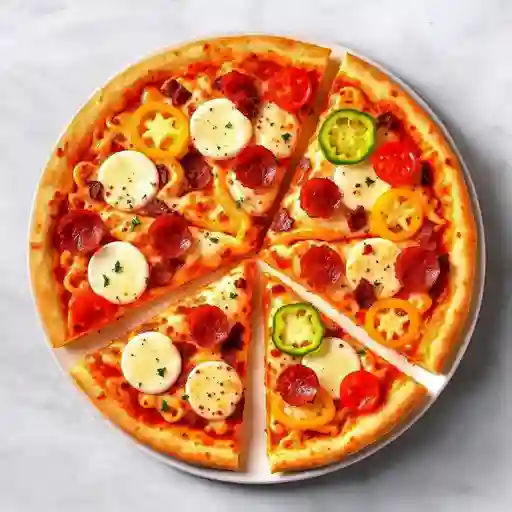 Pizza Mediana Cuatro Sabores