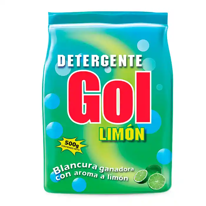 Gol Detergente Aroma a Limón en Polvo para Ropa Blanca