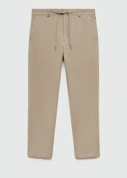 Pantalón Cohen Chocolate Talla M Hombre Mango