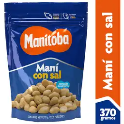 Manitoba Maní Horneado con Sal Marina