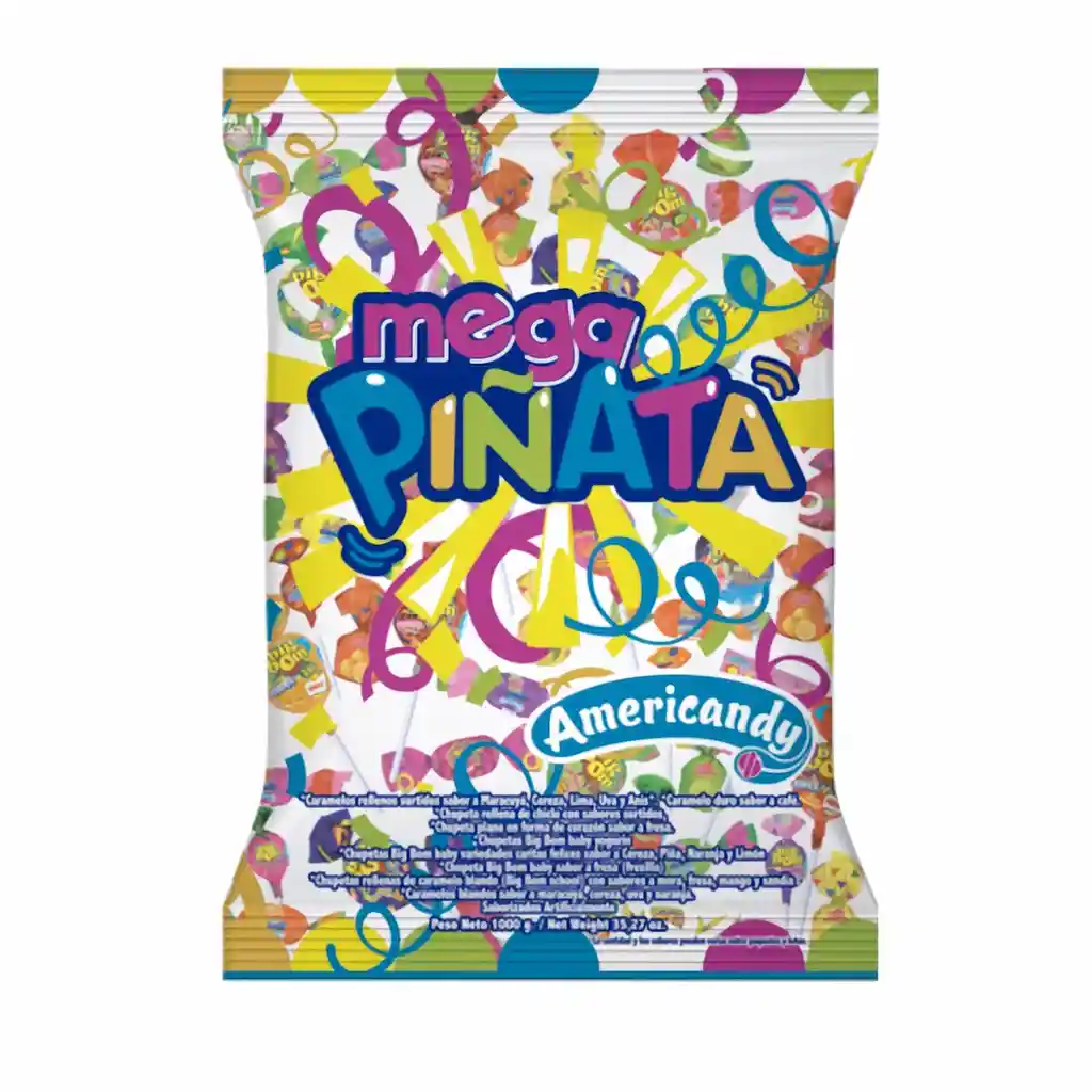 Piñata Americandy Caramelos