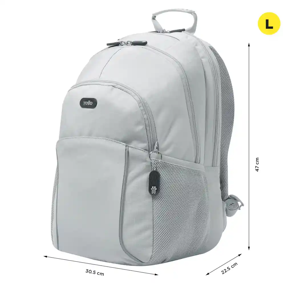Morral Universitario Porta Pc 15.4" Cambri 2.0 Gris Unisex