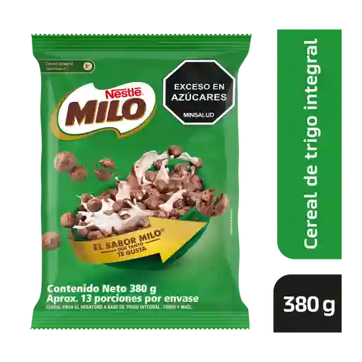 Cereal MILO para el desayuno x 380g