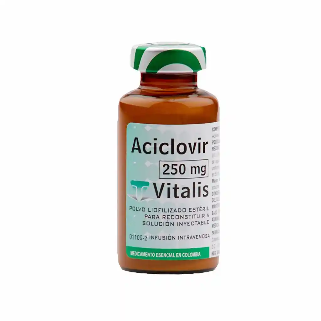 Vitalis Ci Aciclovir 250 Mg 1 Ampolla (M)