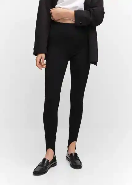 Leggings Ronal Negro Talla S Mujer Mango