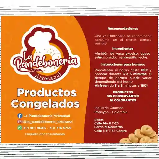 Paquete x 12 unidades precocidos sabores