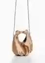 Bolso P Pauli Canela Talla 99 Mujer Mango