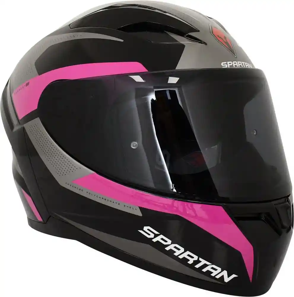 Casco Spartan Cscosprtn Sgt Ocean Ngrrsa Brillo L