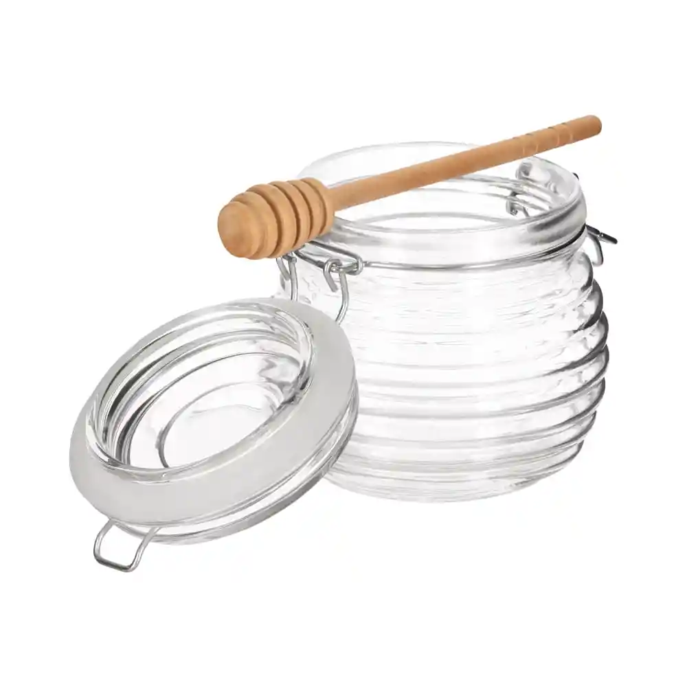 Dispensador de Miel de Vidrio