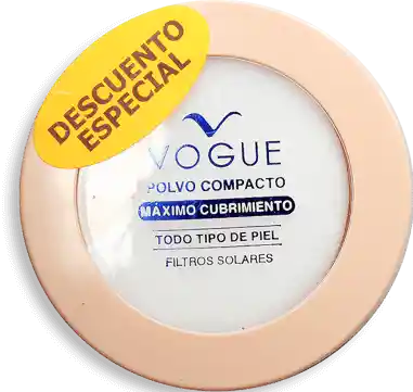 Vogue Polvo Compacto Máximo Cubrimiento