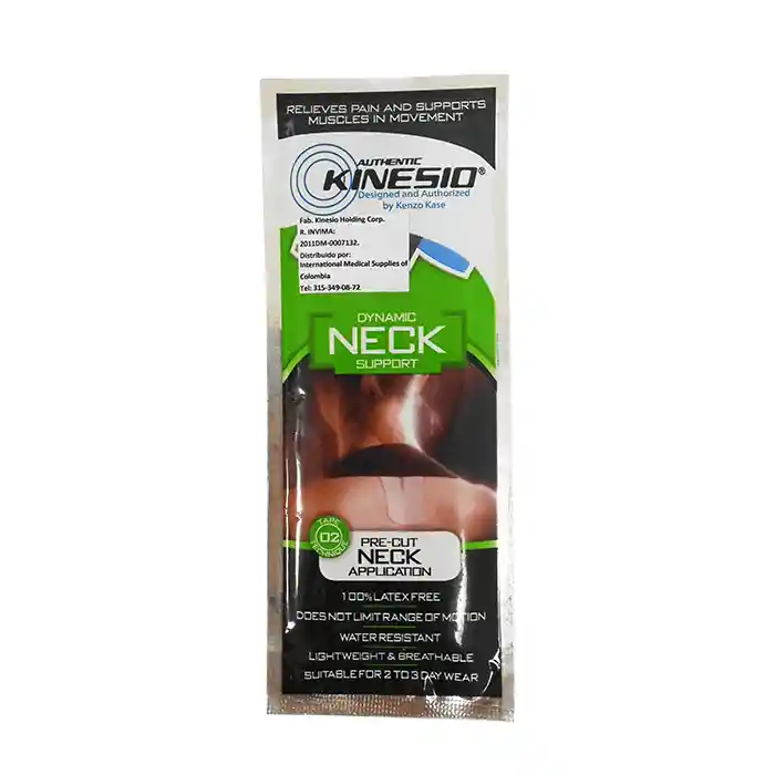 Venda Kinesio Tex Tape 02 Cuello