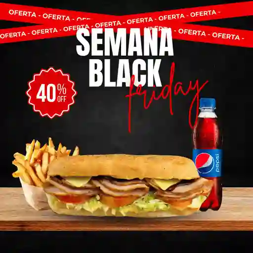 Promo combo pernil de cerdo black