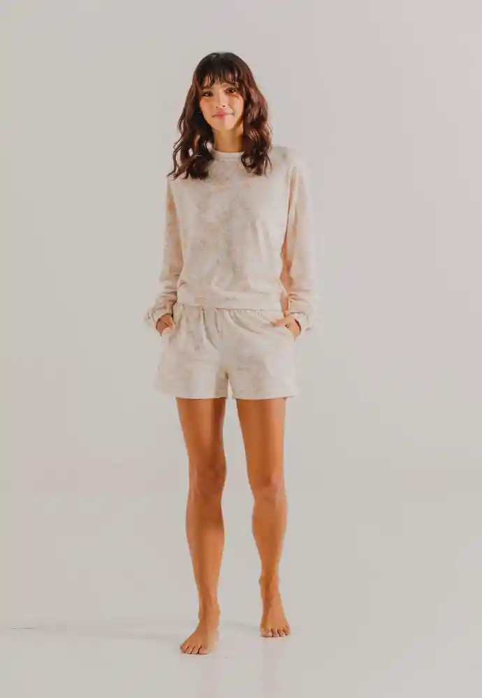 Short Pijama M-beige