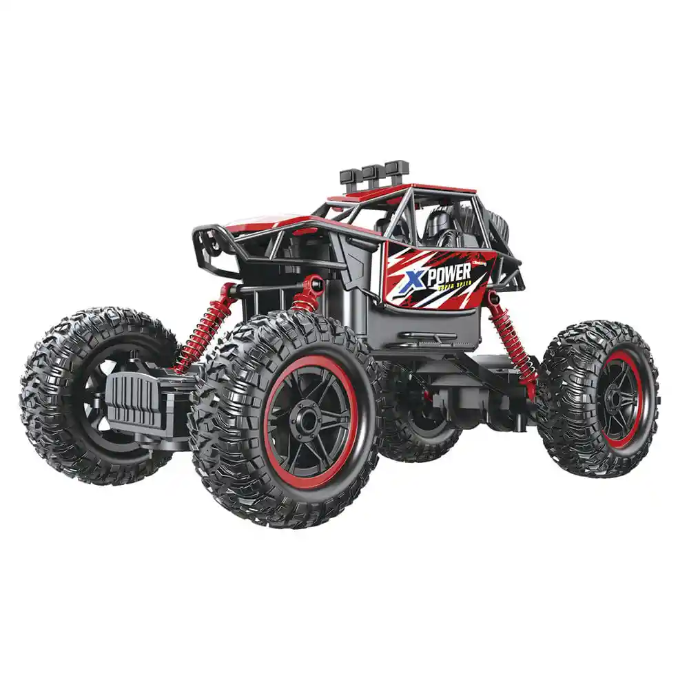 Ultrax Rc Camion Escalador Rojo