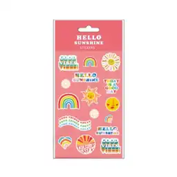 Sticker de Pvc de la Serie Rainbow Miniso