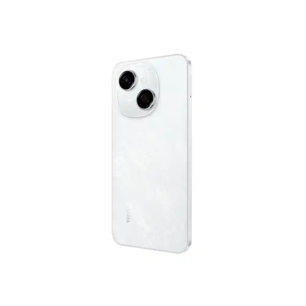 Celular Tecno Mobile Kl4 128 Gb 4 Gb Ram Blanco Manual de Instr Pin Bandeja Estuche Trasero