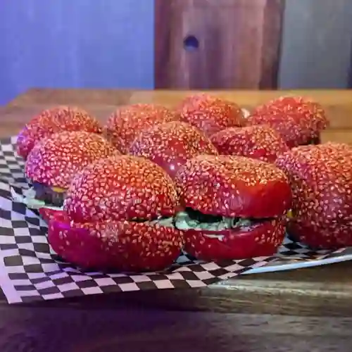 Festival de Besitos | Hamburgesas Rojo Mini