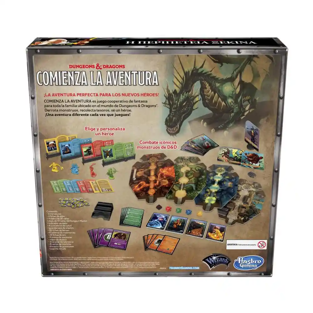 Dungeons And Dragons La Aventura Comienza Hasbro