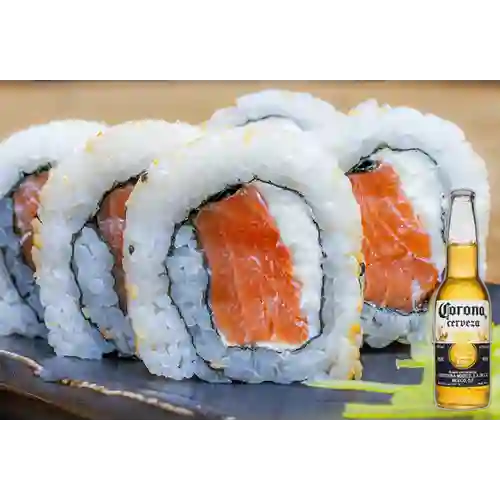 Combo Philadelphia Sushi + Cerveza Corona(Mexico)