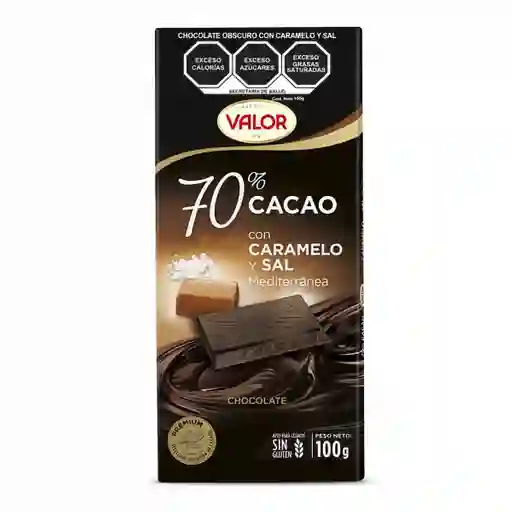 Valor Barra Caramelo Con Cacao