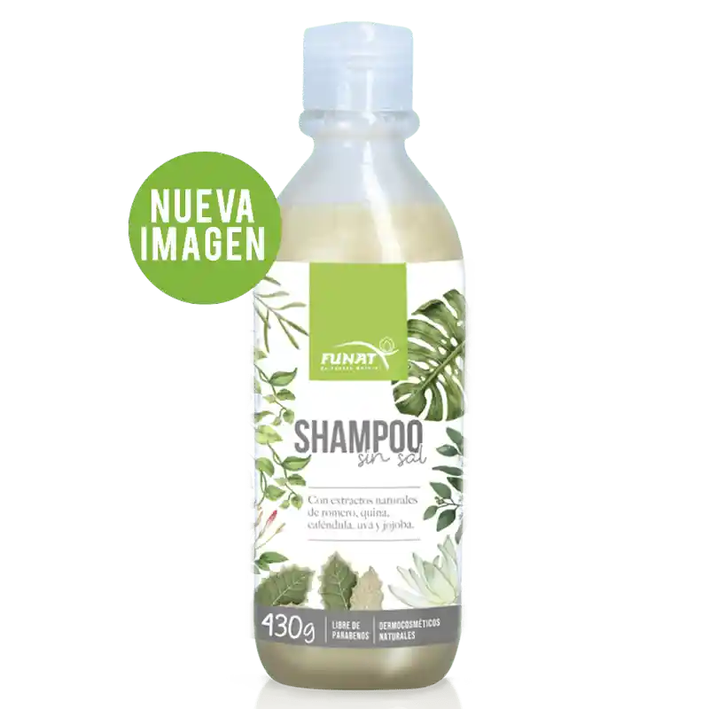 Funat Shampoo Con Extracto Naturales Sin Sal