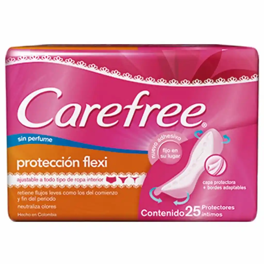 Carefree Protectores Diarios Flexibles