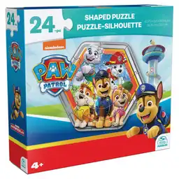 Paw Patrol Rompecabezas Forma Promo M02