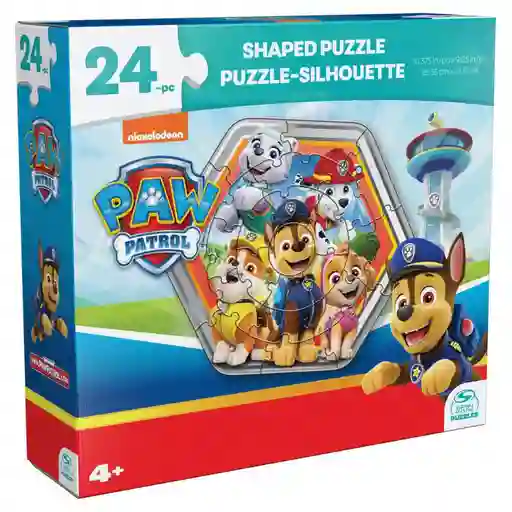 Paw Patrol Rompecabezas Forma Promo M02
