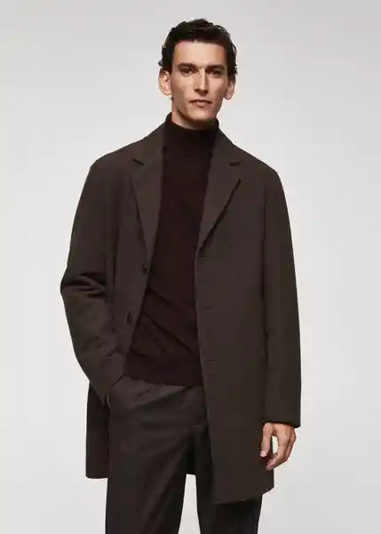 Abrigo Salford Khaki Talla XL Hombre Mango