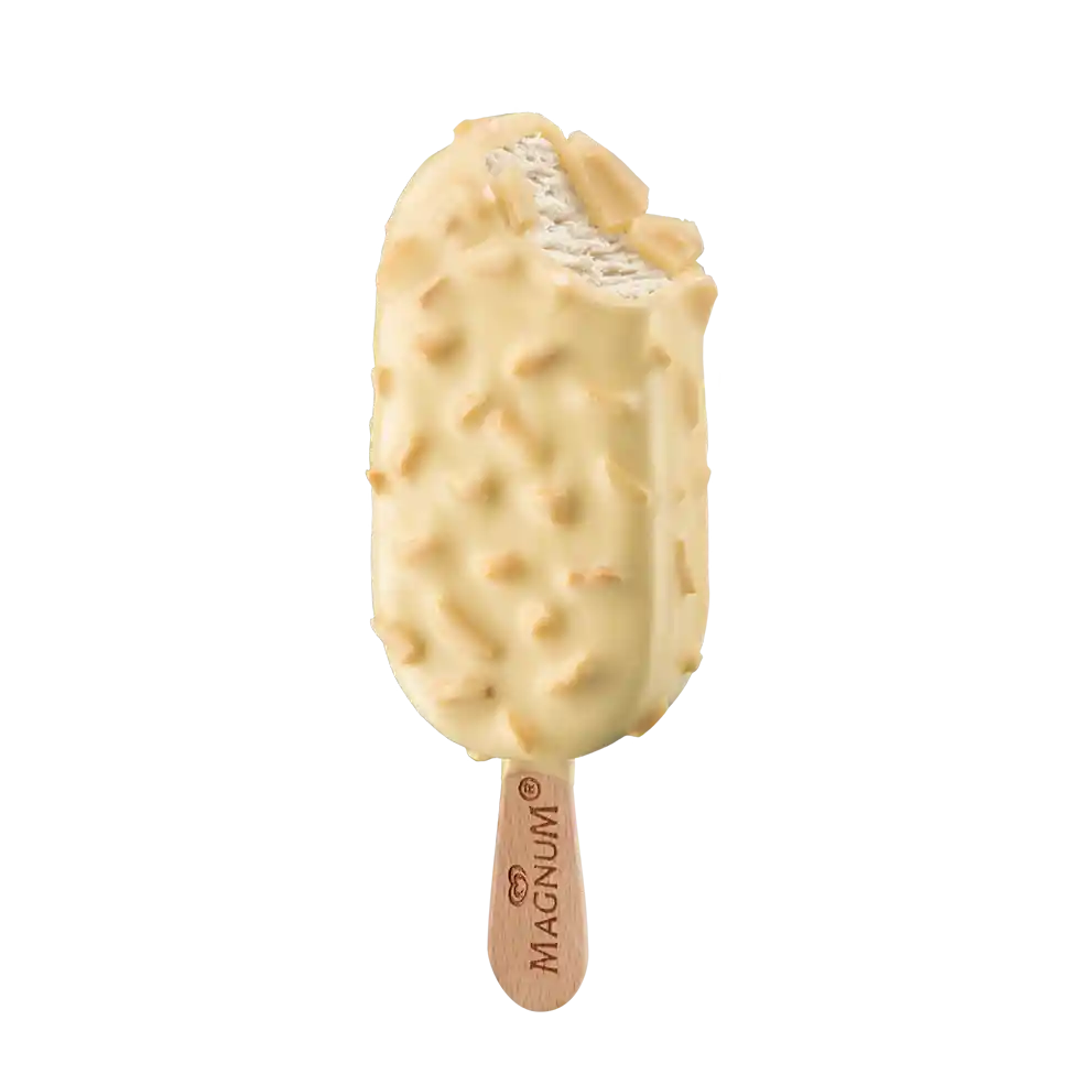 Magnum Paleta Helada Chocolate Blanco y Almendras 90 mL
