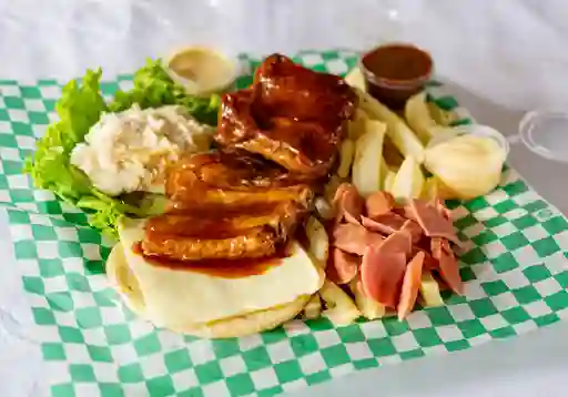 Costillas a la Bbq