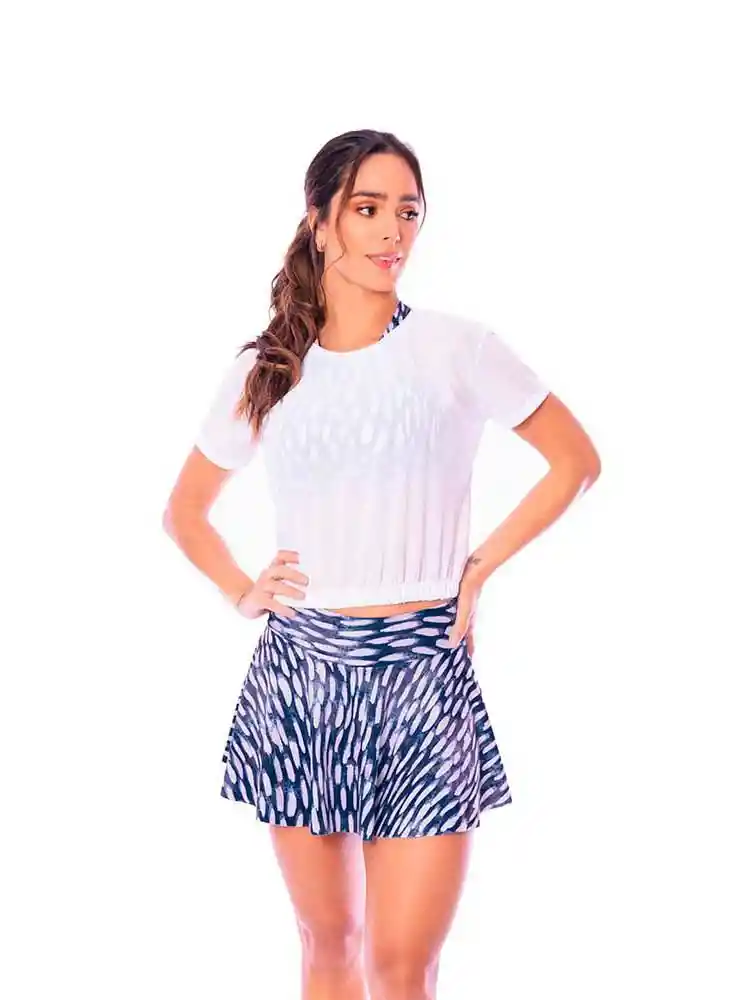 Camiseta Deportiva de Mujer S-blanco