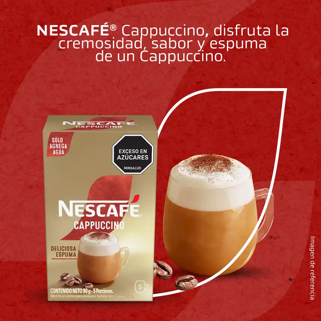 Cappuccino NESCAFÉ instantáneo x 90g