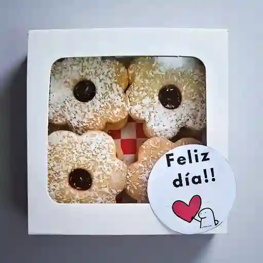 Caja de Alfajores X 4 Und