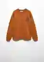 Sudadera Peak Ocre Talla 10 Niños Mango