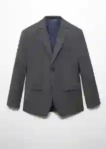 Blazer Americana Brasilia Gris Talla 50 Hombre Mango