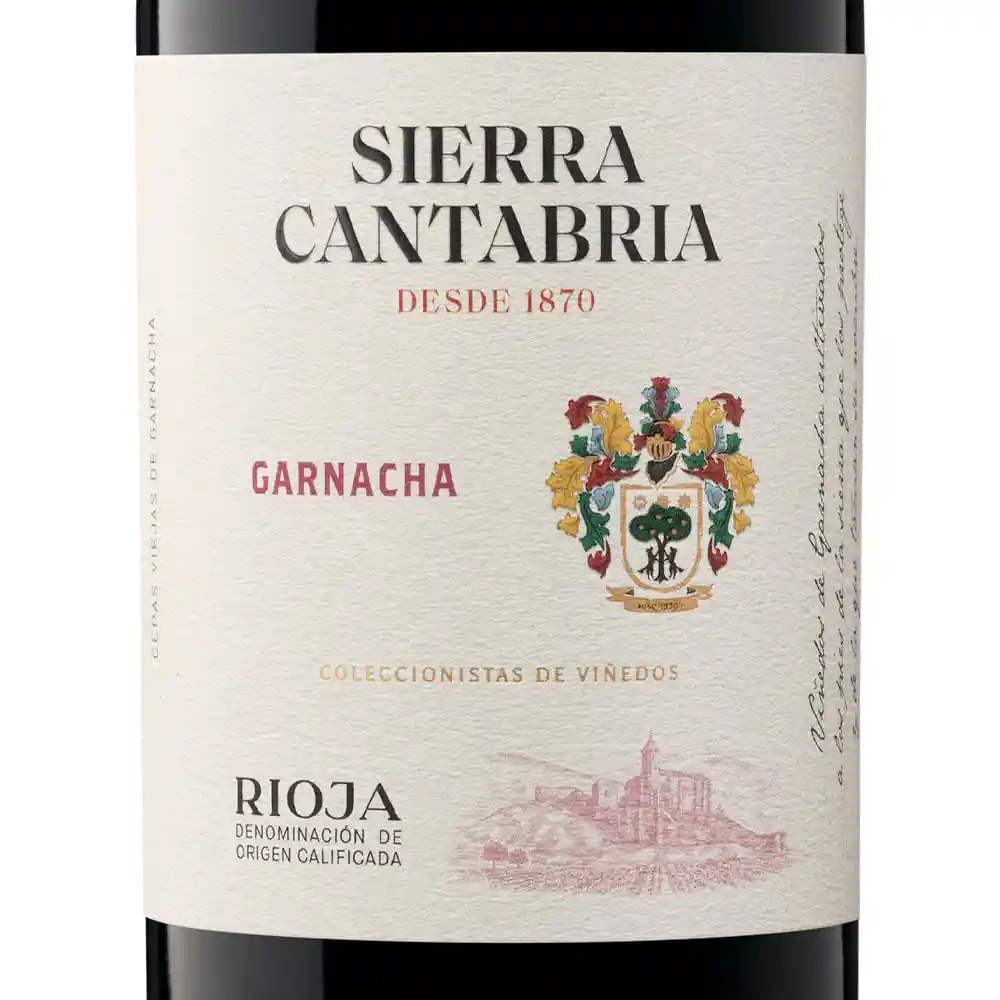 Sierra Cantabria Vino Tinto Garnacha Tintorera