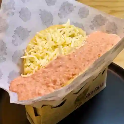 Arepa con Crema de Jamón