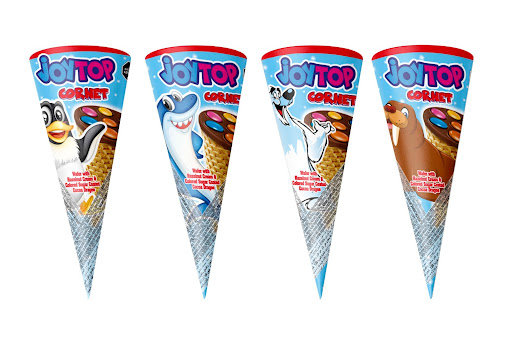 Cono de Galleta Bonartrelleno de Chocolate