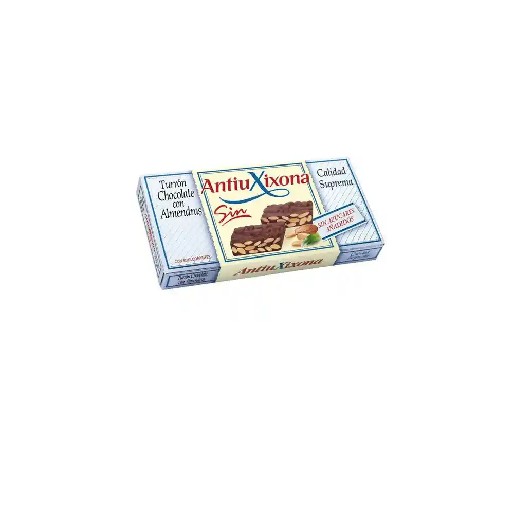 Turrón Antiuxixona Chocolate Almendras (150 Gr)