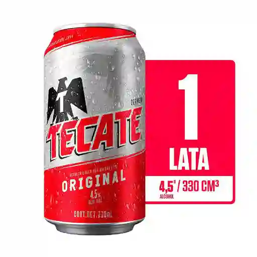 Tecate Cerveza Original en Lata