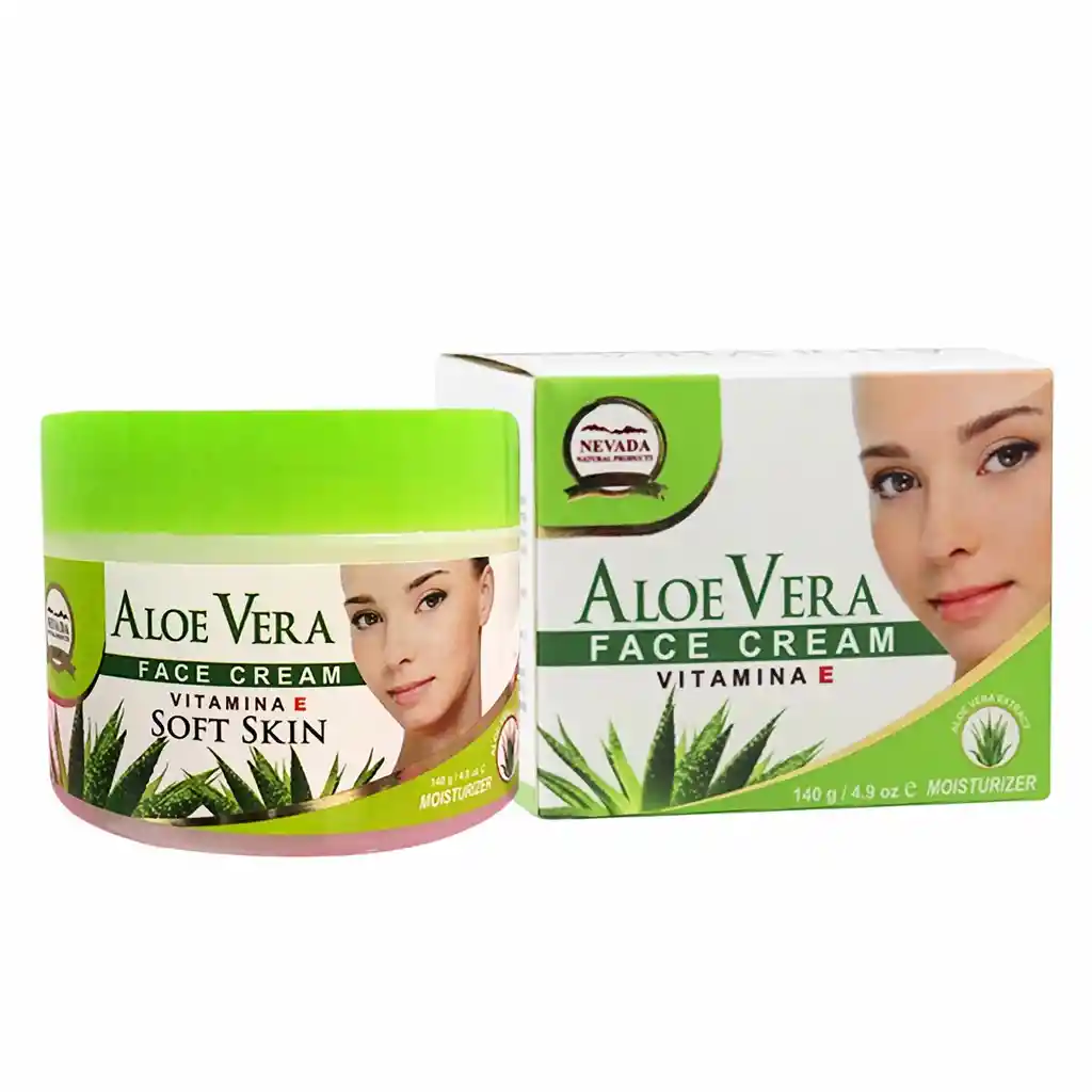 Nevada Crema Facial de Aloe Vera 140 g