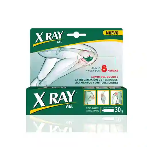Xray Gel para Inflamación y Dolor Muscular Articulaciones